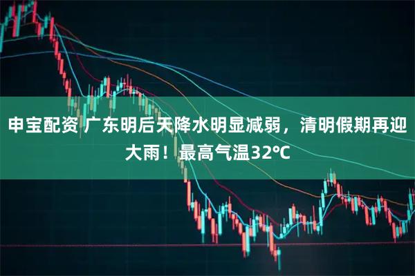 申宝配资 广东明后天降水明显减弱,清明假期再迎大雨!最高气温32℃